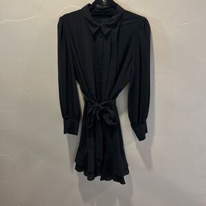 Black dress great for work or night out size 10